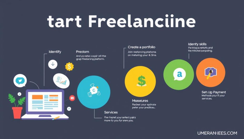 steps to start freelancing