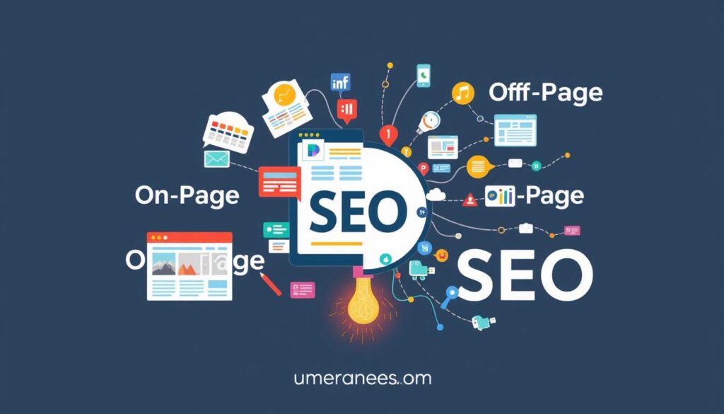 on page seo and off page seo